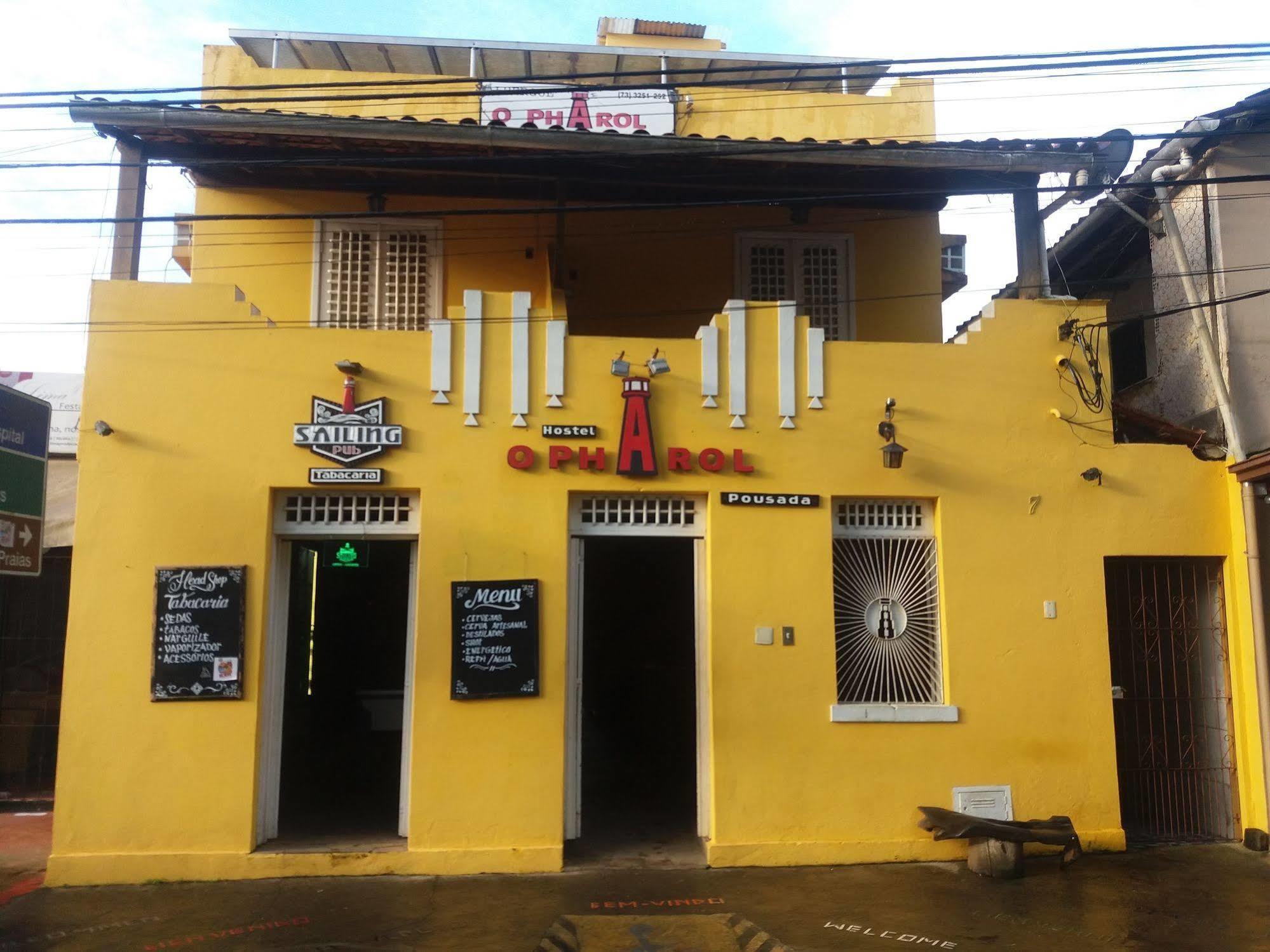 O Pharol Hostel E Pousada 이타카레 외부 사진